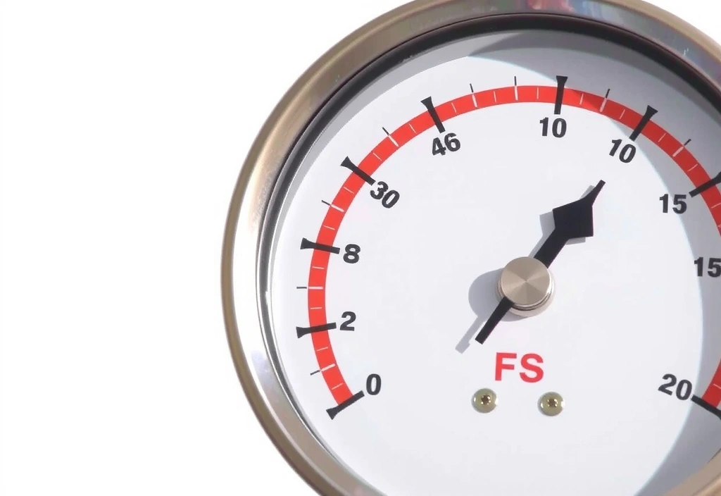 Visuel conceptuel manomètre